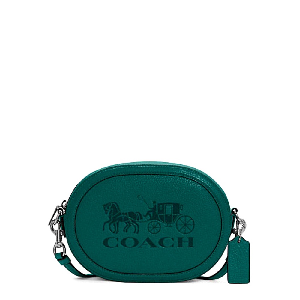 Authentic Coach Camera Bag with Horse and Carriage